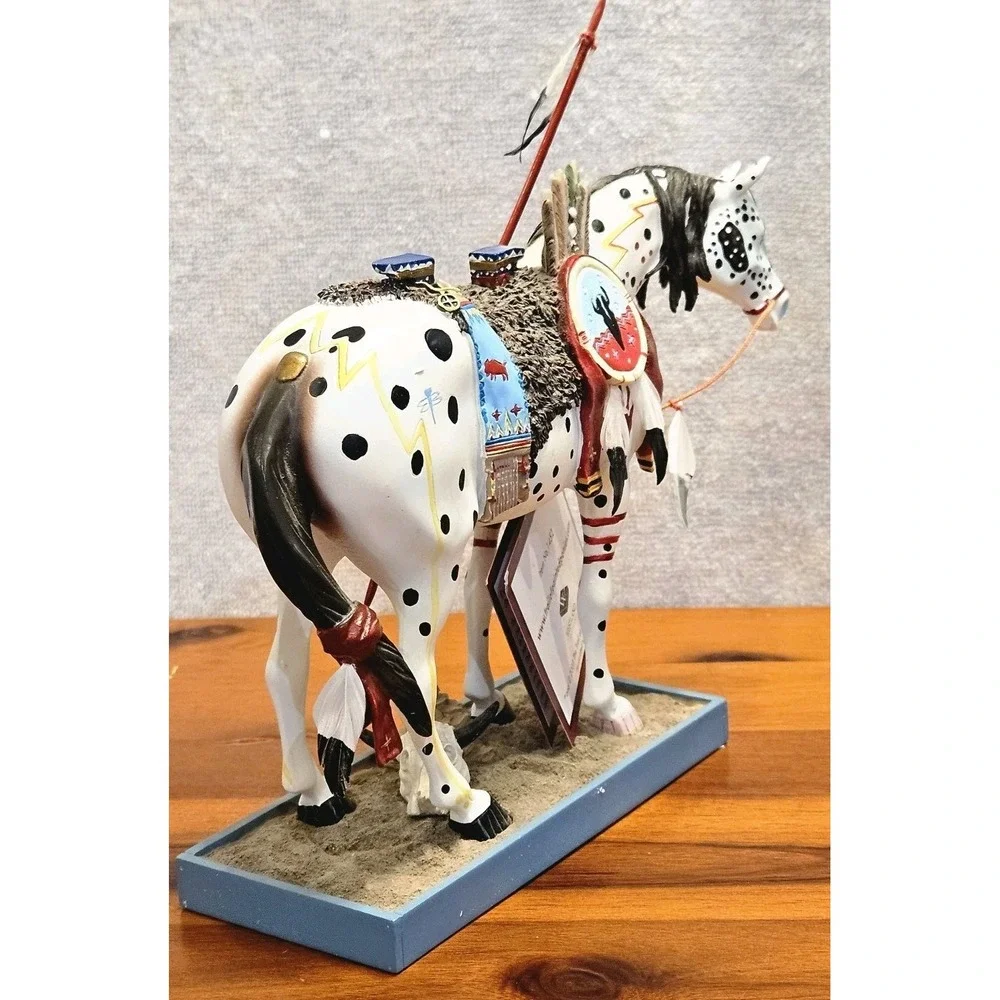 Trail of Painted Ponies War Pony #1452 • Rance Hood • 2003 Westland NIB